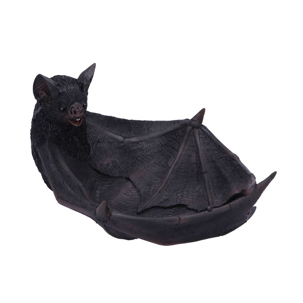 Nemesis Now - Winged Watcher Plateau à bijoux/Trinket dish - Noir